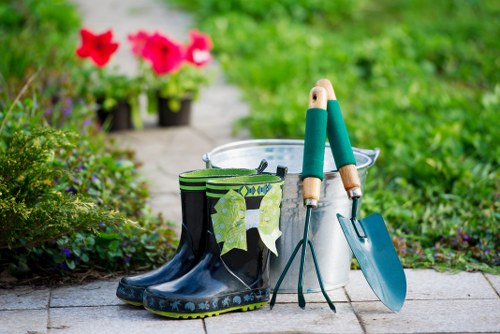 Professional patio washing in North Finchley restoring paving