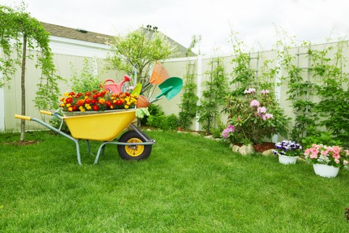 Example garden maintenance job for a North Finchley property