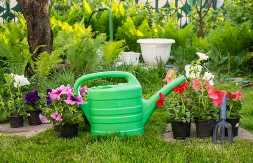 Professional gardeners in North Finchley improving a local outdoor space